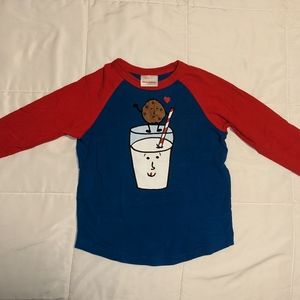 Hanna Andersson VGUC Boys size 4 100 Valentine's Day shirt long sleeve